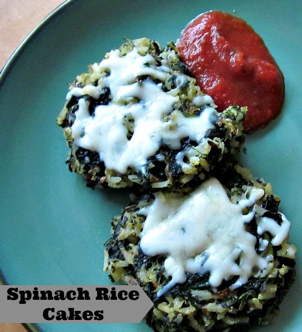 Spinach Rice Cakes | Easy #GF #vegetarian #recipe that the whole family will love | MoneywiseMoms