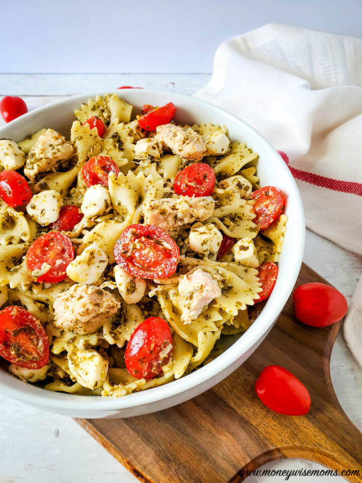 Chicken Pesto Pasta Salad Moneywise Moms Easy Family Recipes