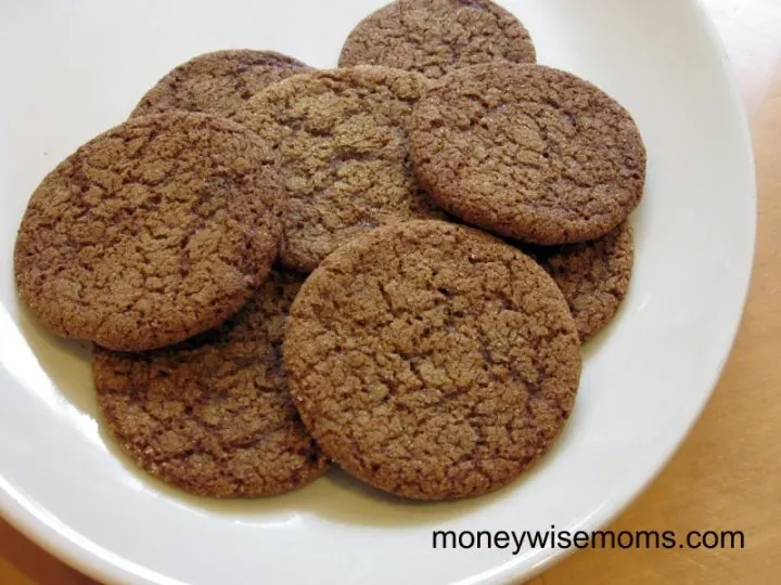 Gluten Free Ginger Snaps cookie recipe