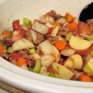 Leftovers Soup Recipe made in the crockpot