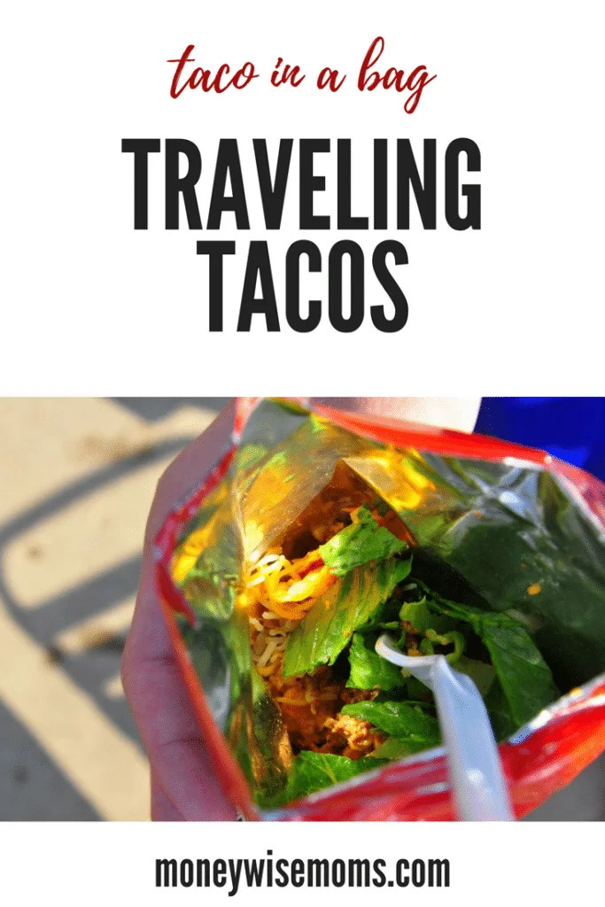 Ever eaten a Taco in a Bag? These Traveling Tacos are an easy and fun recipe!
