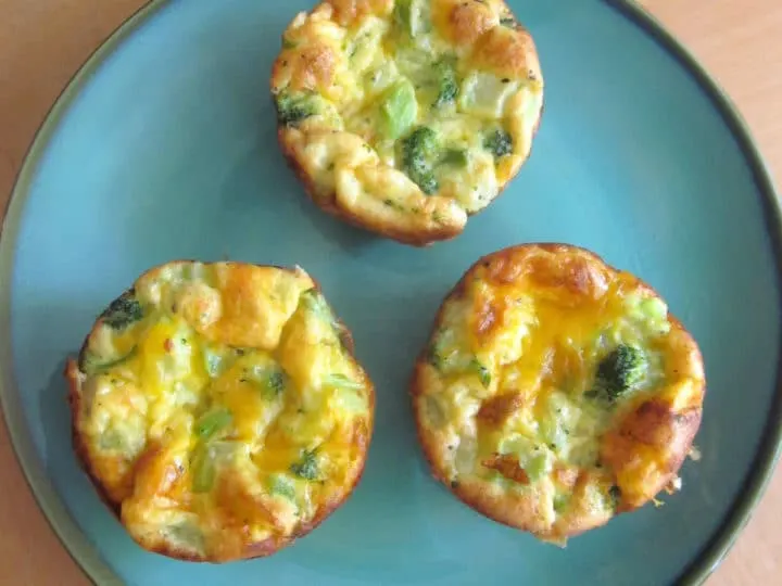 Mini Broccoli Quiches