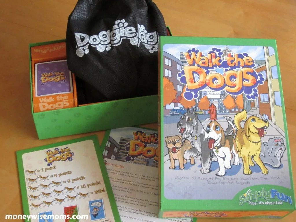 Walk the Dogs Board Game Review | MoneywiseMoms