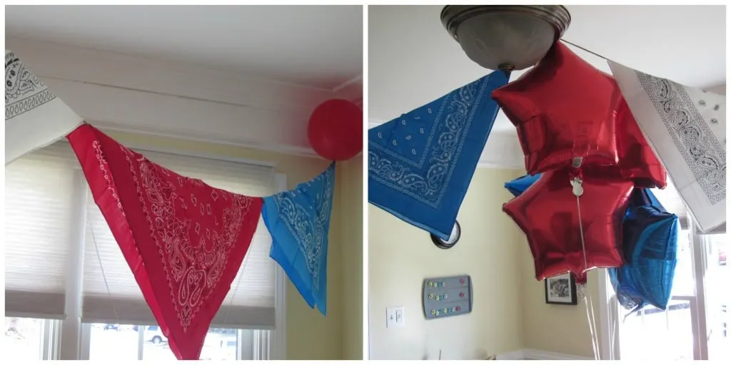 Bandana Banner | Western Birthday Party | MoneywiseMoms