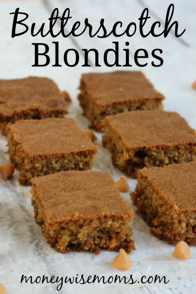 Butterscotch Blondies