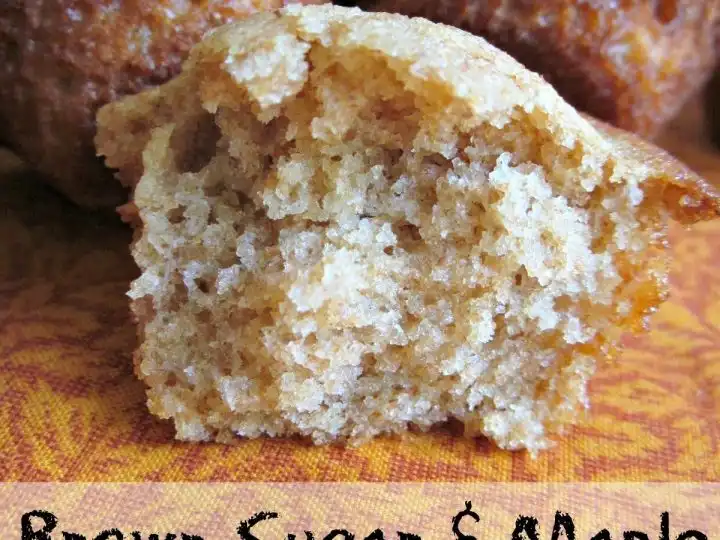 Brown Sugar Maple Muffin Recipe | Easy #realfood #recipes for lunchboxes and afterschool snacks | MoneywiseMoms