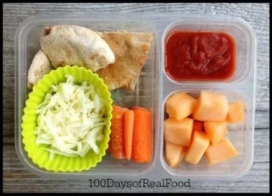 School Lunch Roundup at 100DaysofRealFood | Spring inspiration for school lunches | MoneywiseMoms