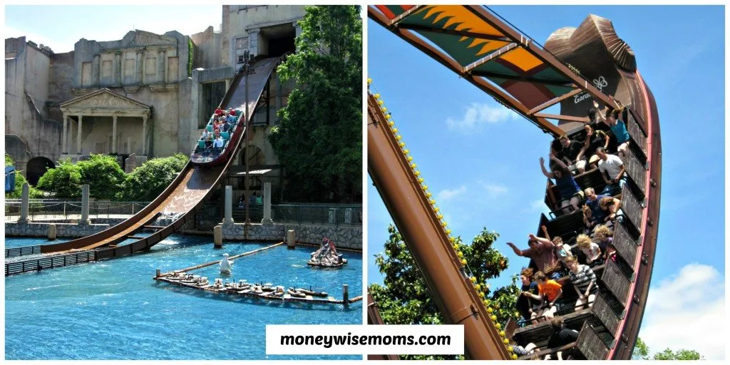 Rides at Busch Gardens Willamsburg #familytravel #buschgardens | MoneywiseMoms