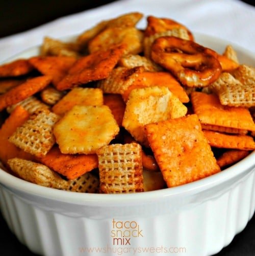 Taco Snack Mix from Shugary Sweets | Homemade Taco Seasoning 