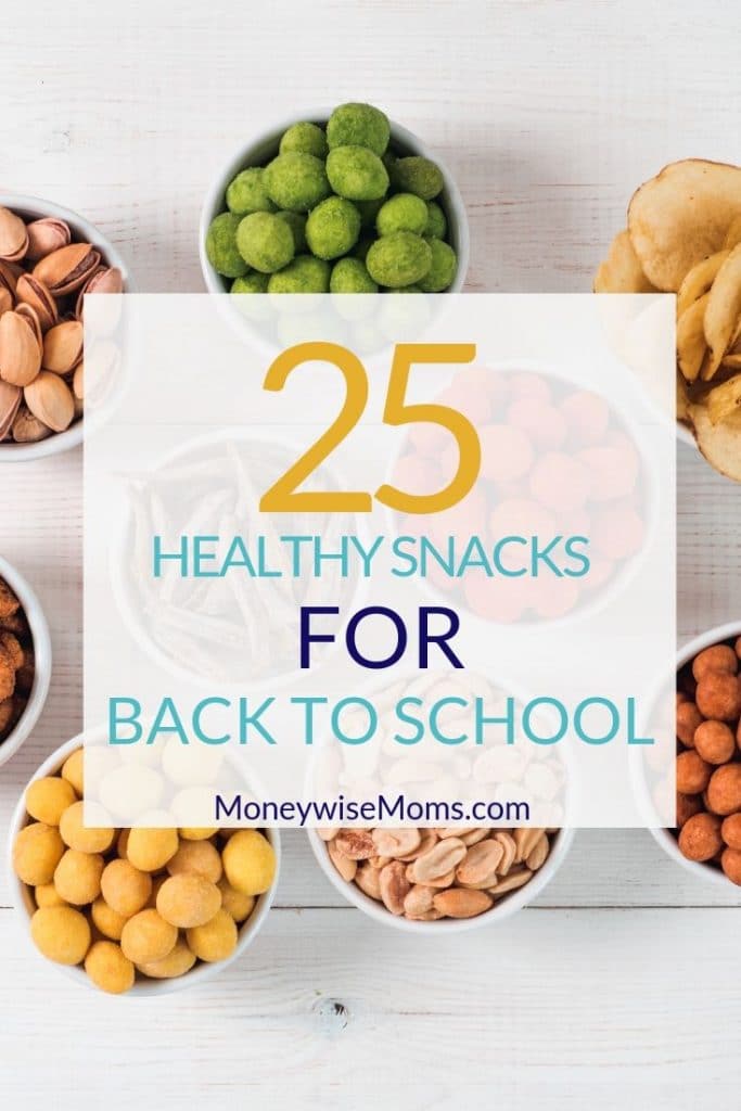 Take a look at these healthy snacks for back to school and see what you can put in your pantry for the busy weeks ahead.