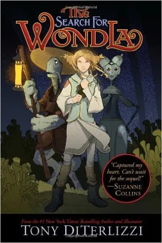 The Search for Wondla by Tony DiTerlizzi | Children's Fantasy Books with Strong Heroines