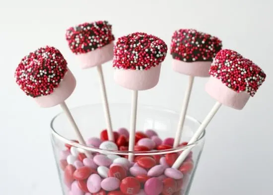 Valentine Marshmallow Pops from Glorious Treats | Valentine Sweets