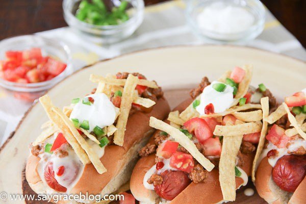  Hot Dogs from Say Grace | Taco Tuesday recipes