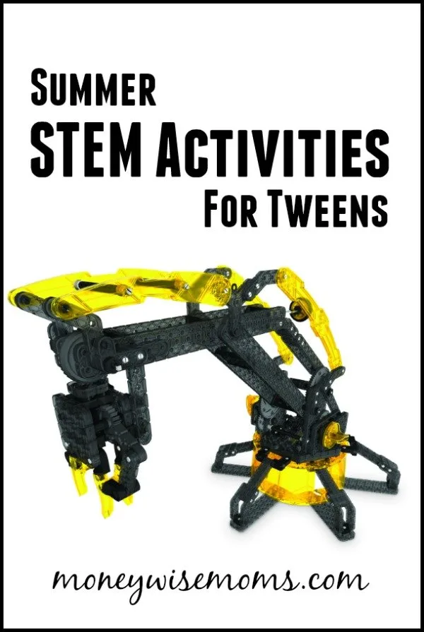 Summer STEM Activities for Tweens