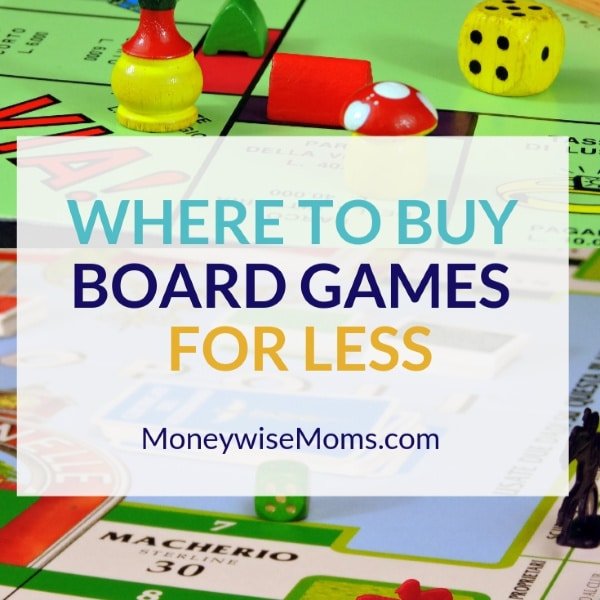 How to find family board games that cost less