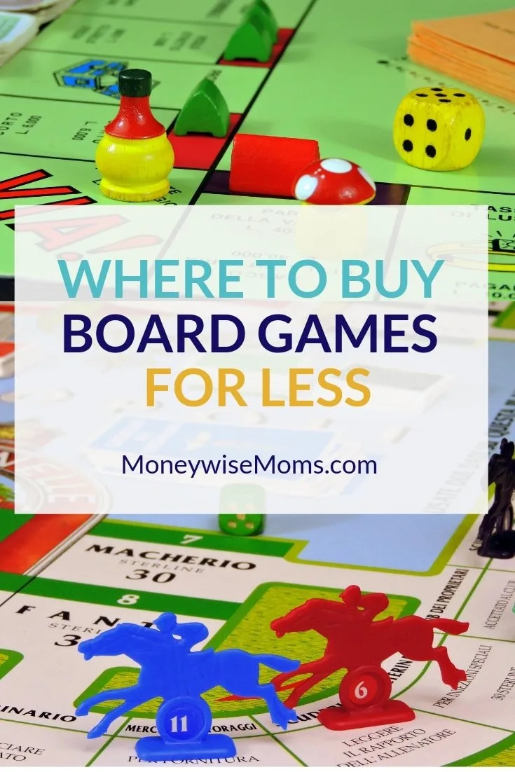 Where to buy board games for less - ways to save money on a great family tradition