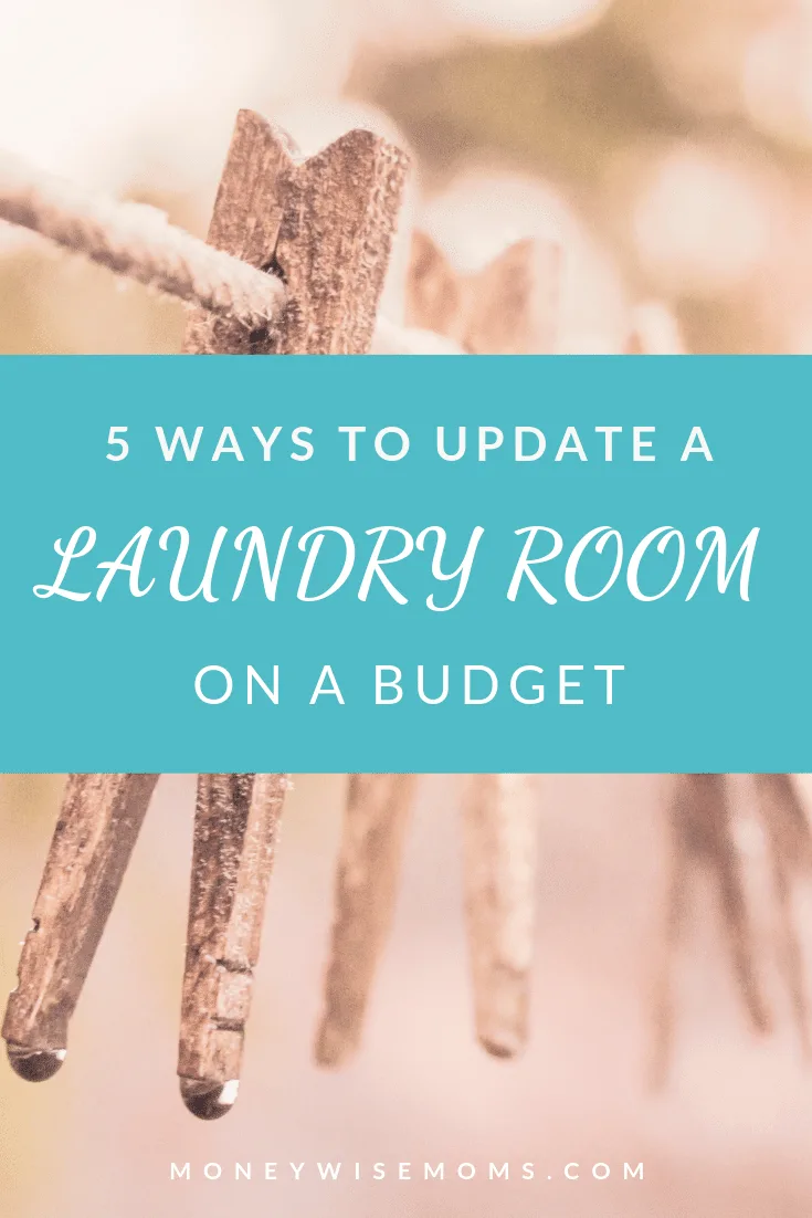 5 ways to update your laundry room on a tight budget