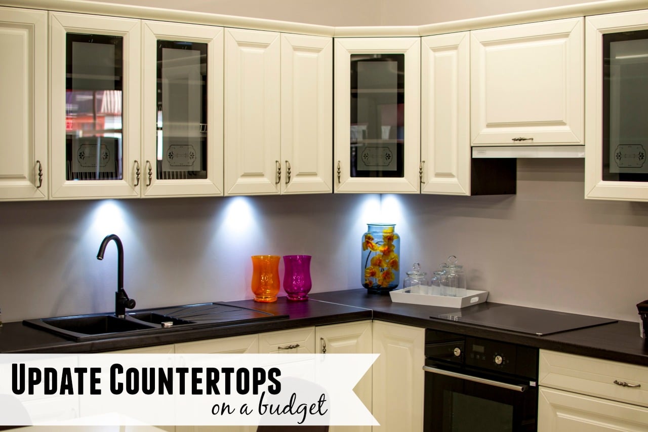 18 Ways to Update Countertops on a Budget   Moneywise Moms