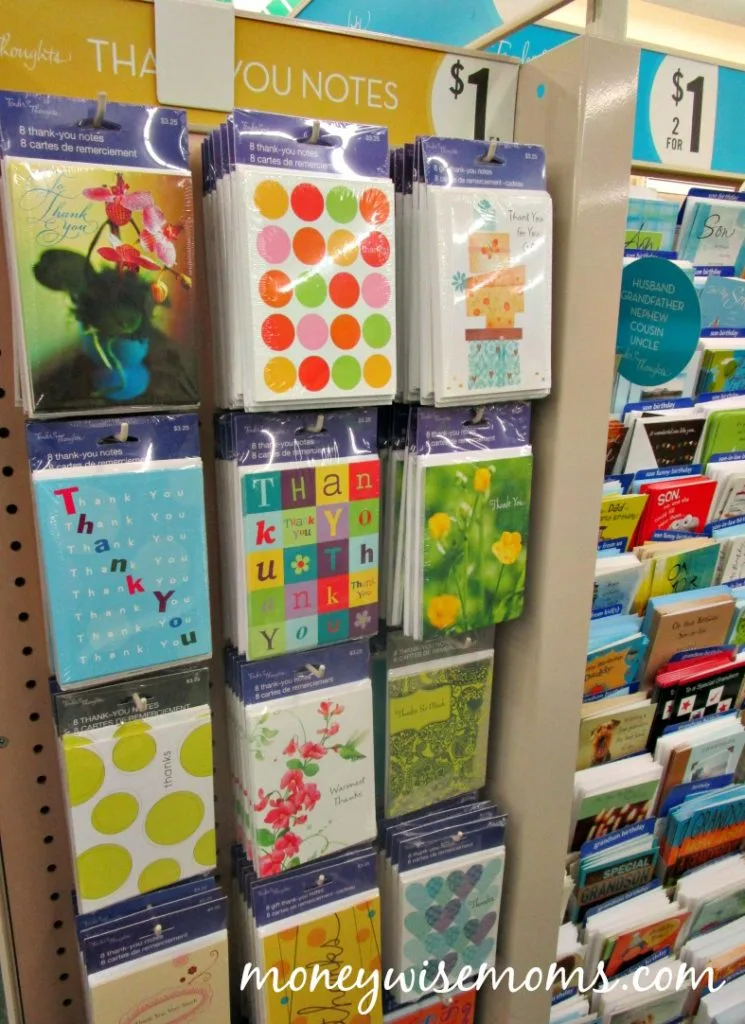 Dollar Tree Best Buys - Thank You Cards
