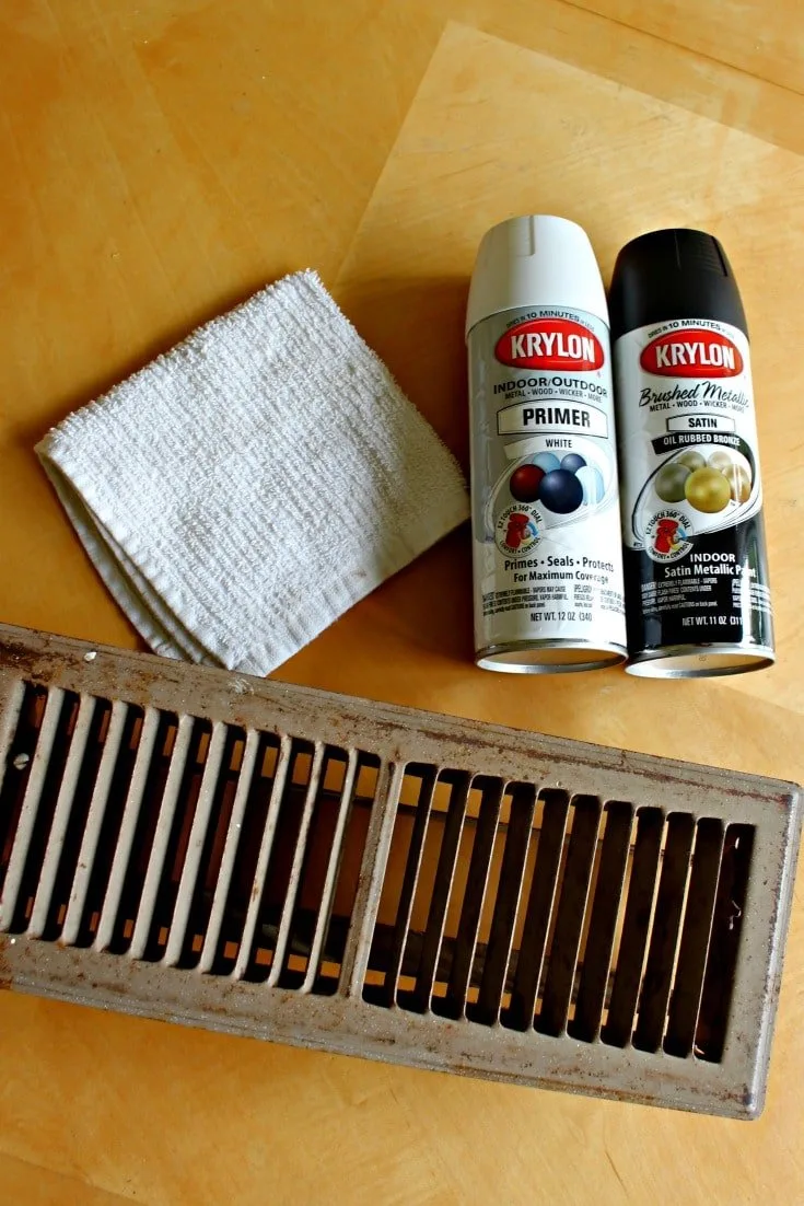 How to paint floor registers - an easy DIY project to update and renew your floor vents
