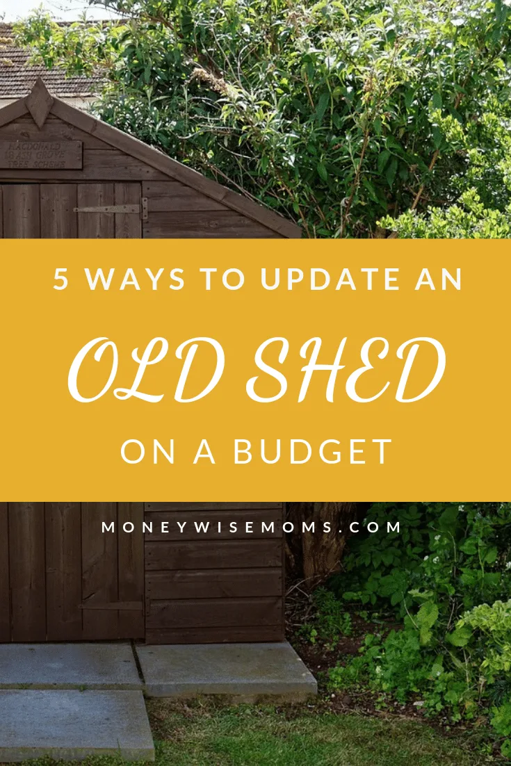Ways to update an old shed