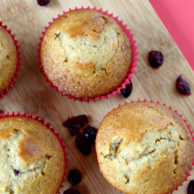 Orange Cranberry Muffins - easy recipe using dried cranberries - full of flavor!