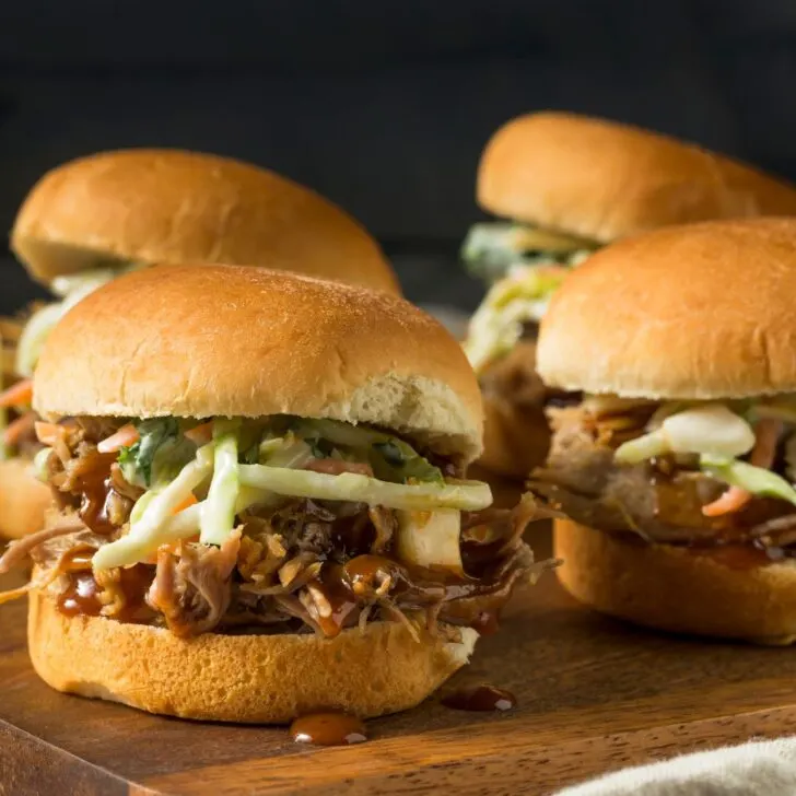 Pulled pork from crock pot