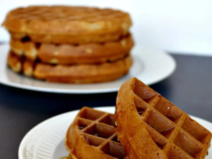 Whole Wheat Freezer Waffles - Easy Breakfasts on the go