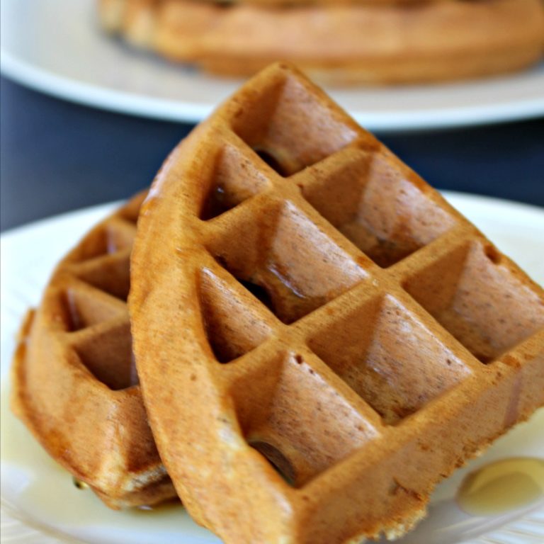 Whole Wheat Freezer Waffles