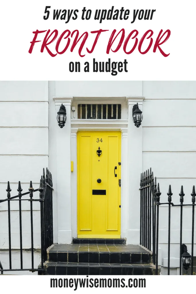 Skip the expensive replacement - try these 5 ways to update your front door on a budget