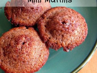 Whole Wheat Cinnamon Mini Muffins