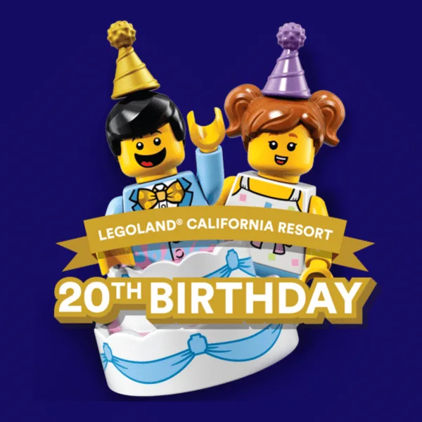 Free kids ticket to Legoland California
