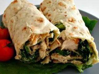 Chicken Wraps in the Lunchbox