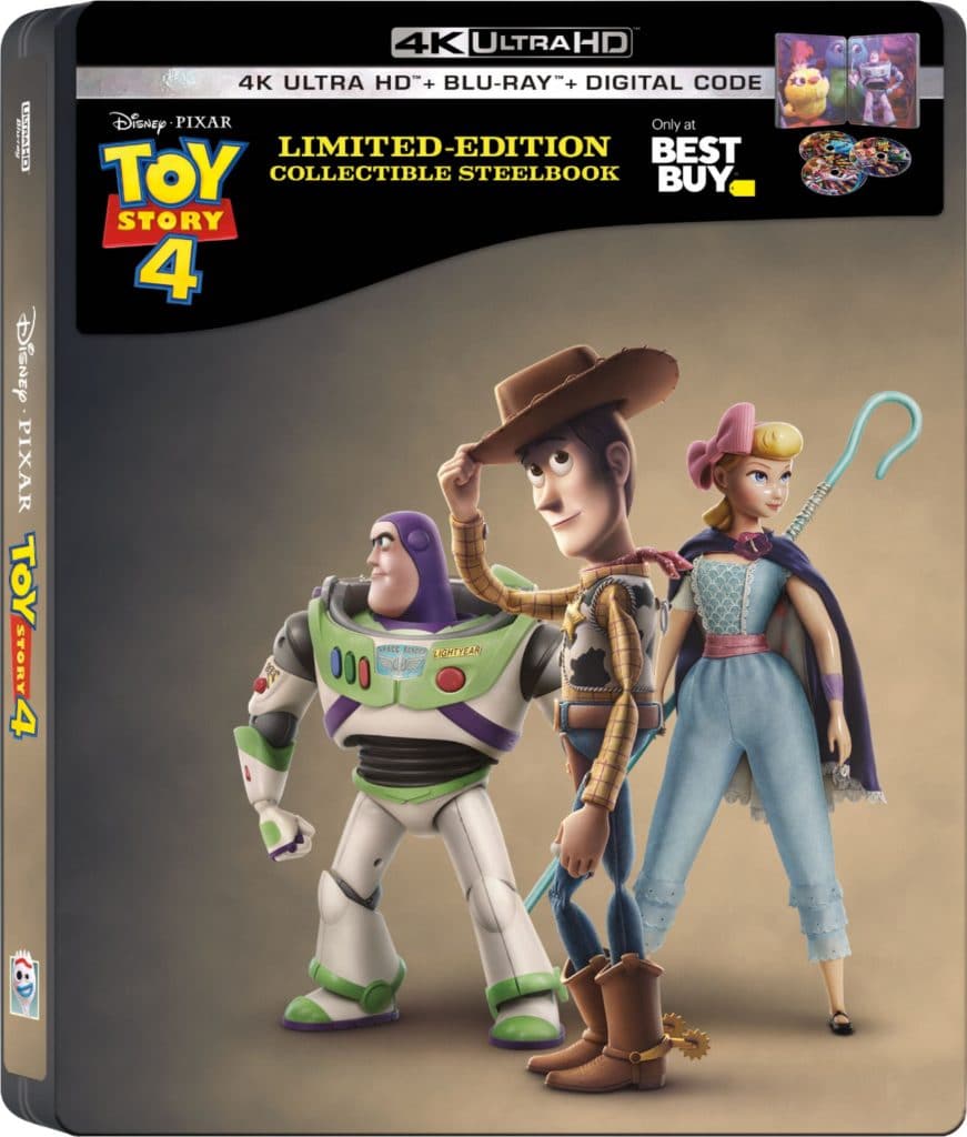 Get the exclusive Toy Story 4 Steel Book at BestBuy