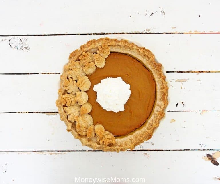 Making homemade pumpkin pie from scratch is not as difficult as you might think. My from scratch pumpkin pie calls for canned pumpkin but you can use fresh pumpkin as well! There's nothing better than a homemade pumpkin pie and this recipe is always a crowd pleaser! 
