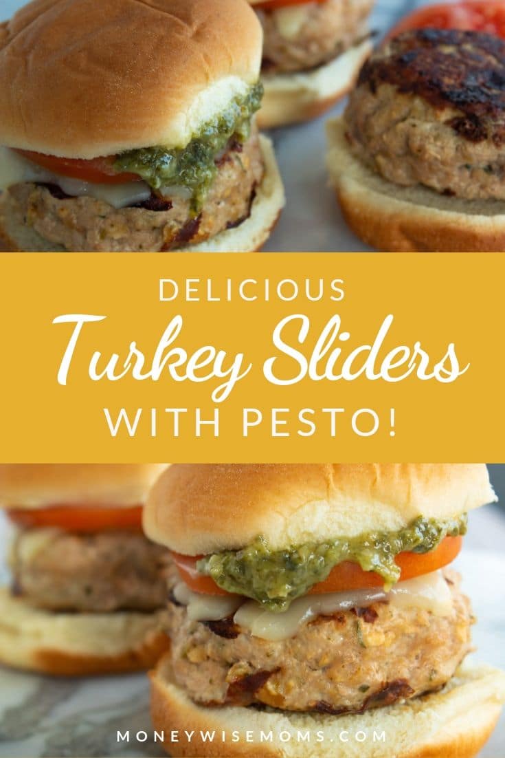 Making turkey sliders for dinner is so much fun. These pesto turkey sliders are a great meal prep recipe as well. They hold up well for leftover throughout the week and you can serve them up for parties and events. This versatile recipe will be a fast favorite for the whole family. 