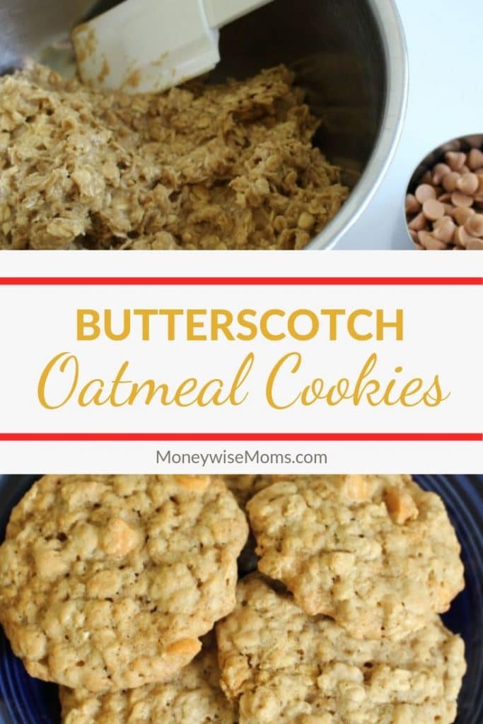 Sweet Chewy Butterscotch Oatmeal Cookies Recipe