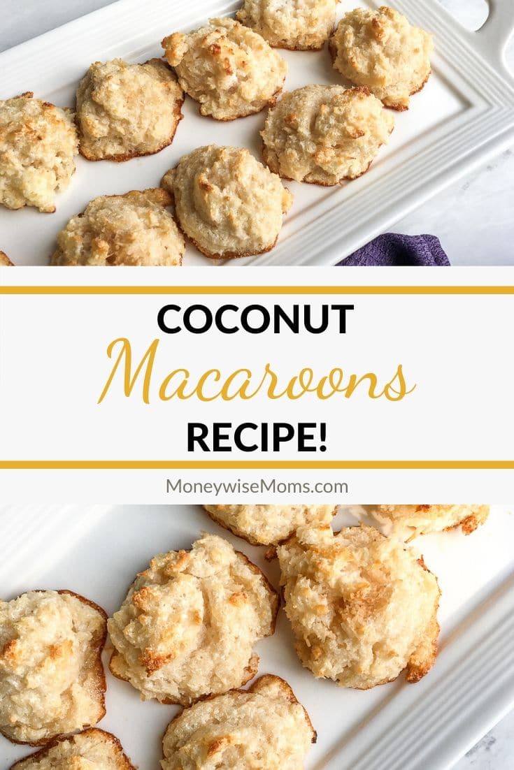 These Gluten-Free Coconut Macaroons came out light and so tasty, and it was a nice change from heavy, chocolately baked goods.