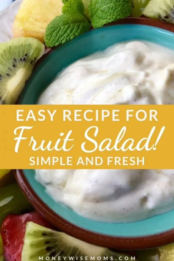 An easy recipe for fruit salad is great for parties and events but it is also a great way to get your family to eat more fruit! There's just something about fruit salad that makes eating fruit more appealing. 