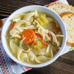 Chicken Noodle Soup in the Instant Pot