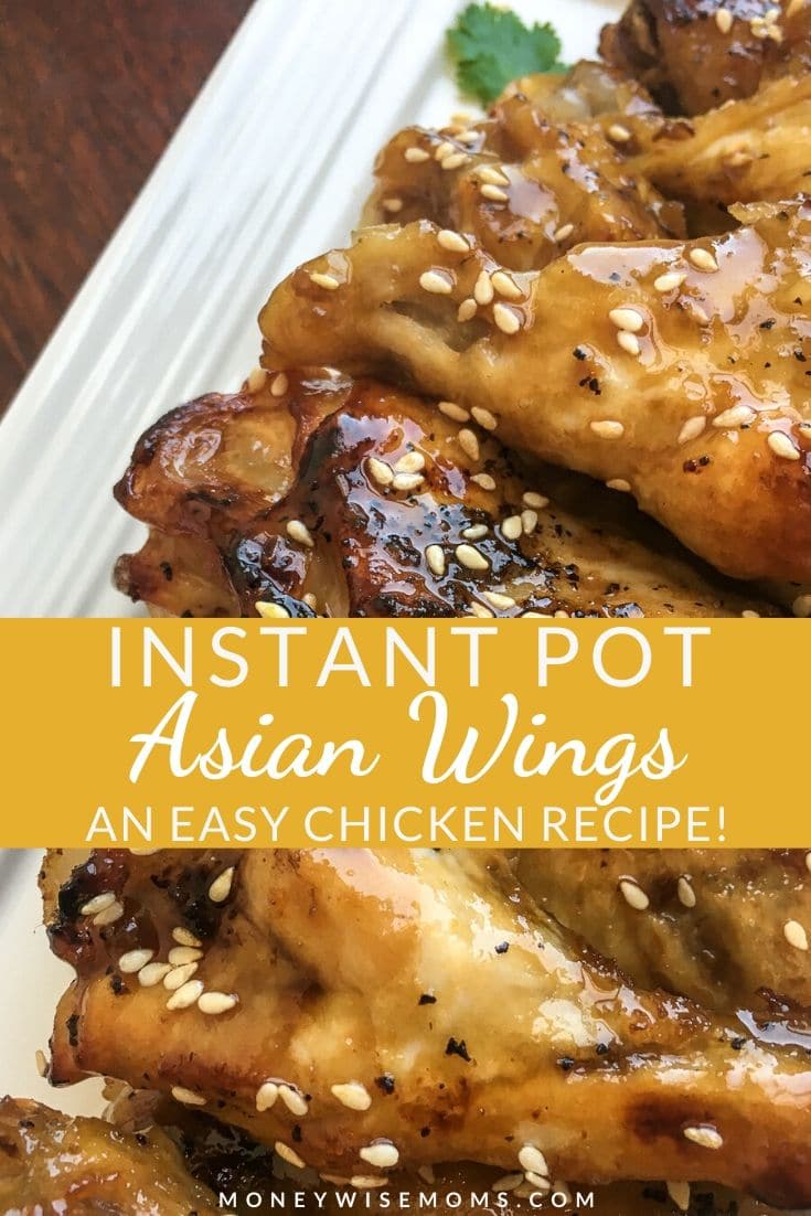 Nothing beats the convenience of an Instant Pot for quick, easy, and healthier chicken wings. Once cooked, a quick trip under the broiler is all you need to get that nice crispy finish on these Asian chicken wings. 