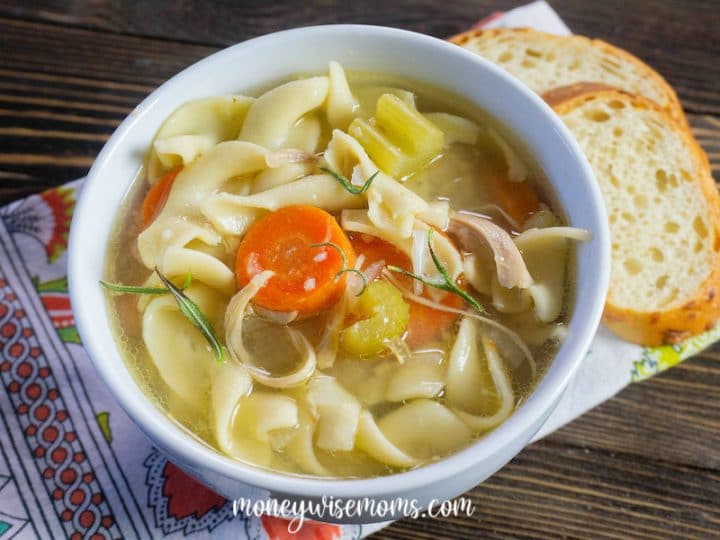 Making Instant Pot chicken noodle soup is easy, quick, and delicious. I'll show you how to make pressure cooker chicken noodle soup that the whole family will love.