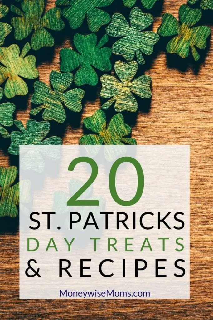 Candy and cookies for St Patricks Day