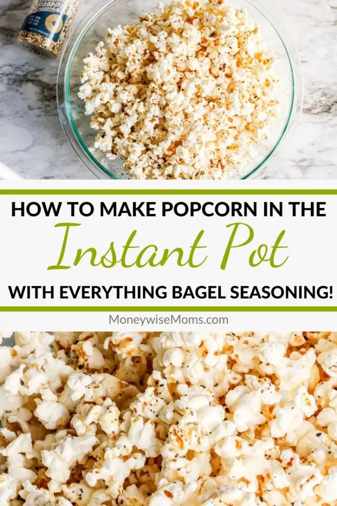Learn how to make popcorn in the Instant Pot with just a few ingredients