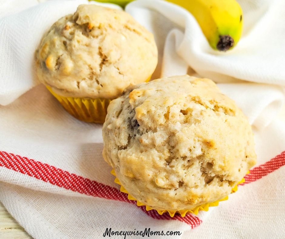 Delicious Banana Walnut Muffins - Moneywise Moms - Easy Family Recipes