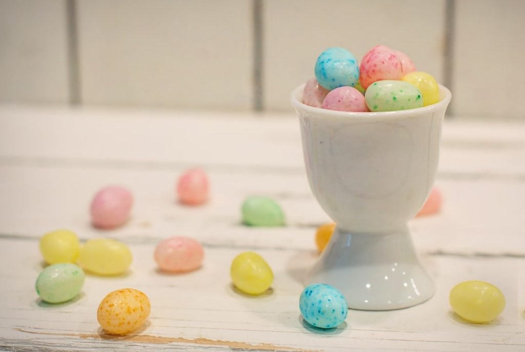 Easter candy jellybeans - adorable Easter treats to make this spring