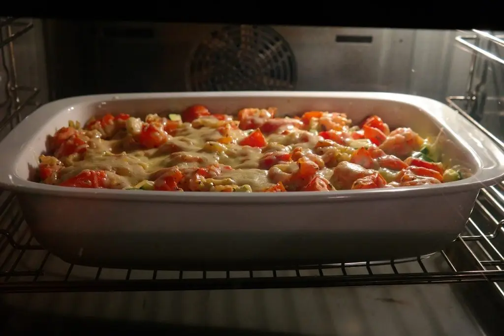 Budget casserole recipes for dinners - easy family meals - casserole baking on oven rack