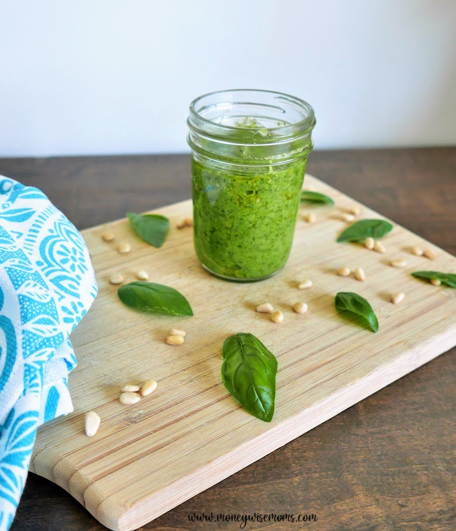 Easy Homemade Basil Pesto Moneywise Moms Easy Family Recipes
