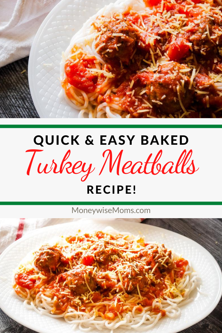 Baked Ground Turkey Meatballs Moneywise Moms Easy Family Recipes