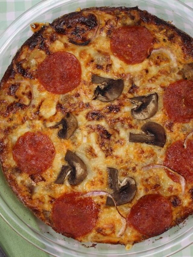 Easy Pizza Frittata Story